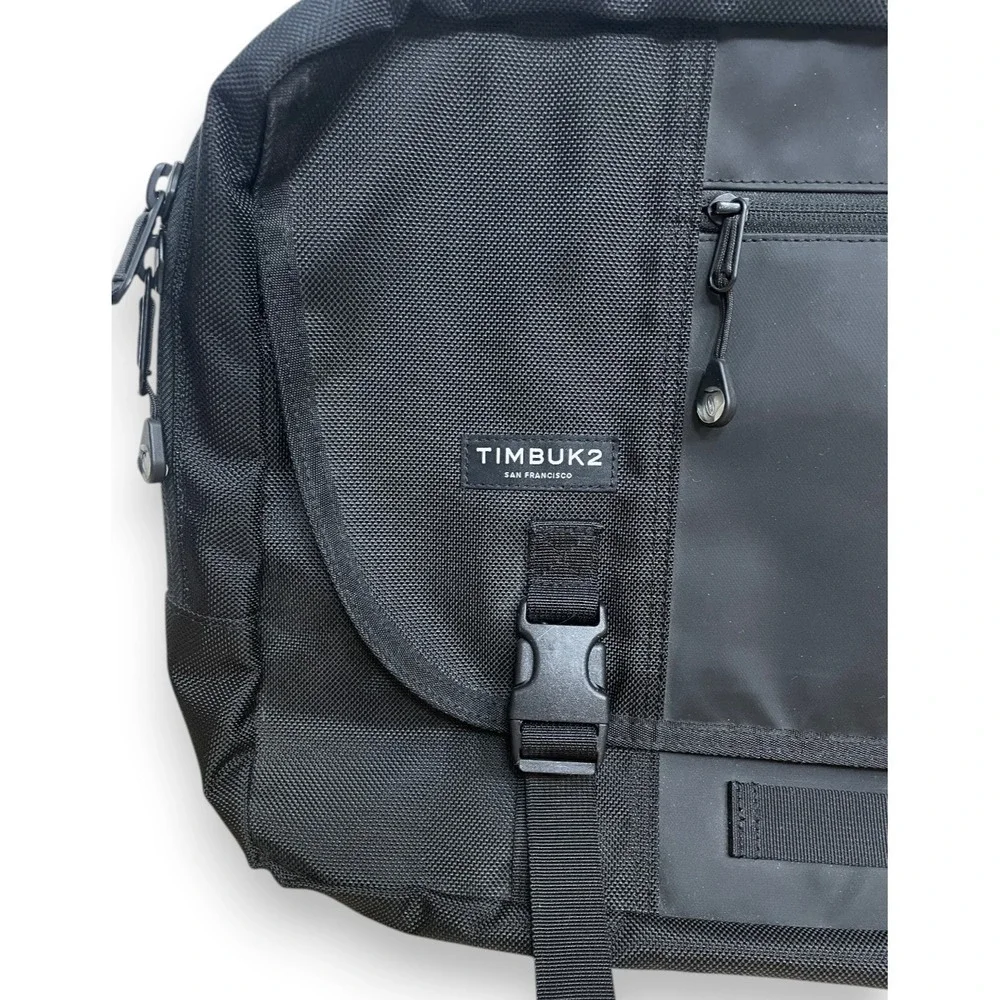 Timbuk2 X Dell Black Canvas Convertible Backpack Laptop Bag Breakout Travel